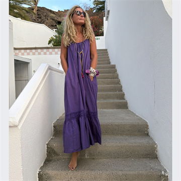 WAUW ELBA DRESS PURPLE - 1094